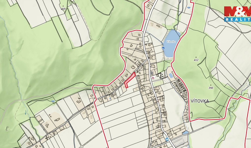 Prodej pole 2 113 m², Odry – náhled fotky 4