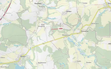 Dražba lesa 265 m², Střížov