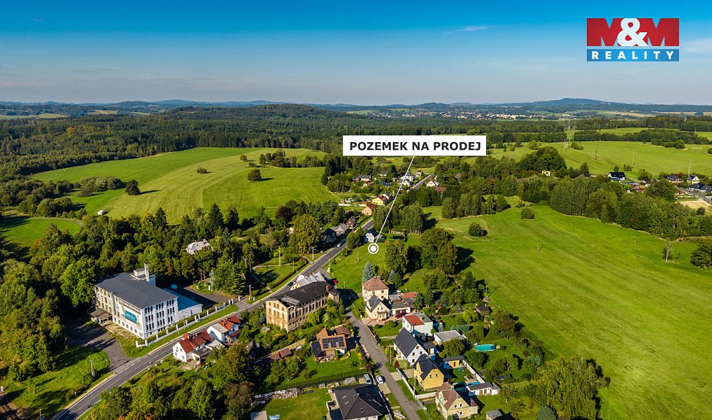 Prodej stavebního pozemku 1 591 m², Krásná Lípa – náhled fotky 7