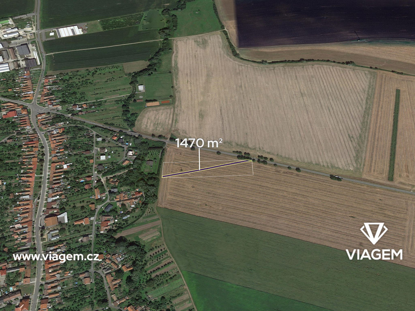 Prodej pole 882 m²