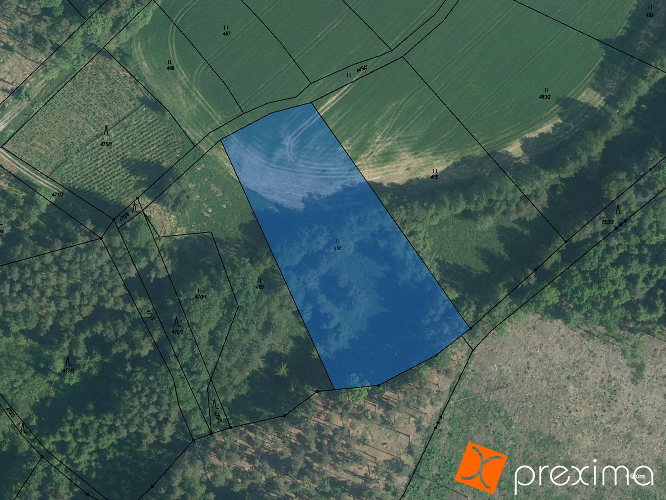 Prodej pozemku 1 547 m²