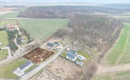 Prodej stavebního pozemku 1 257 m², Obruby, okres Mladá Boleslav