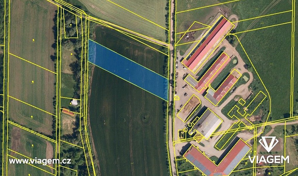 Prodej pole 2 540 m², Soběchleby – náhled fotky 2