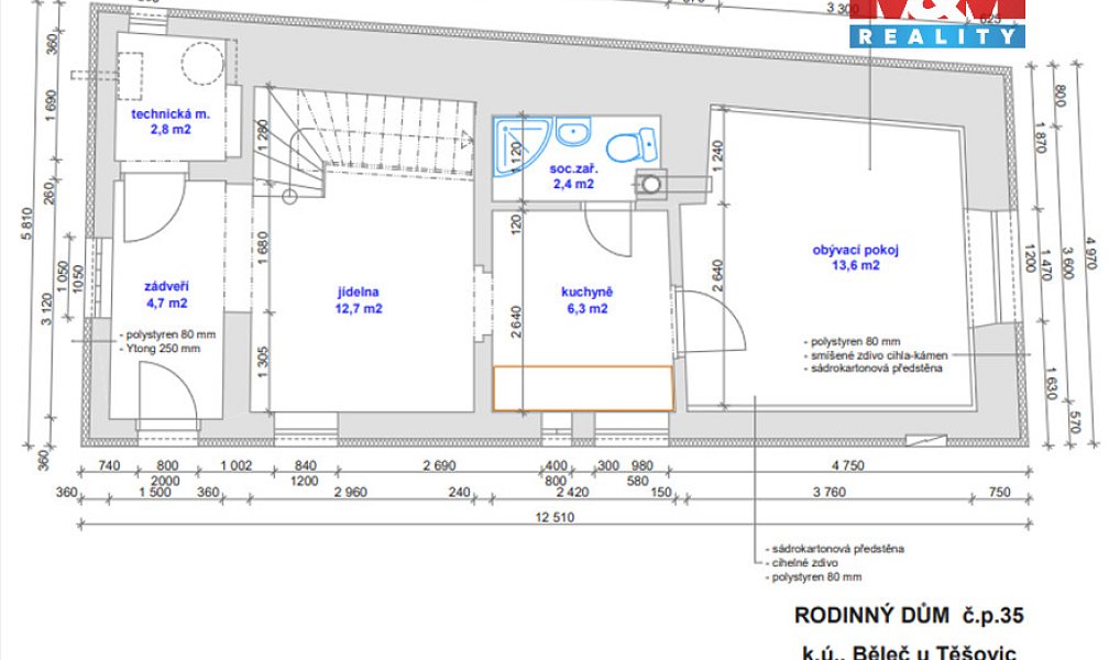 Prodej domu 88 m² s pozemkem 135 m², Těšovice – náhled fotky 16