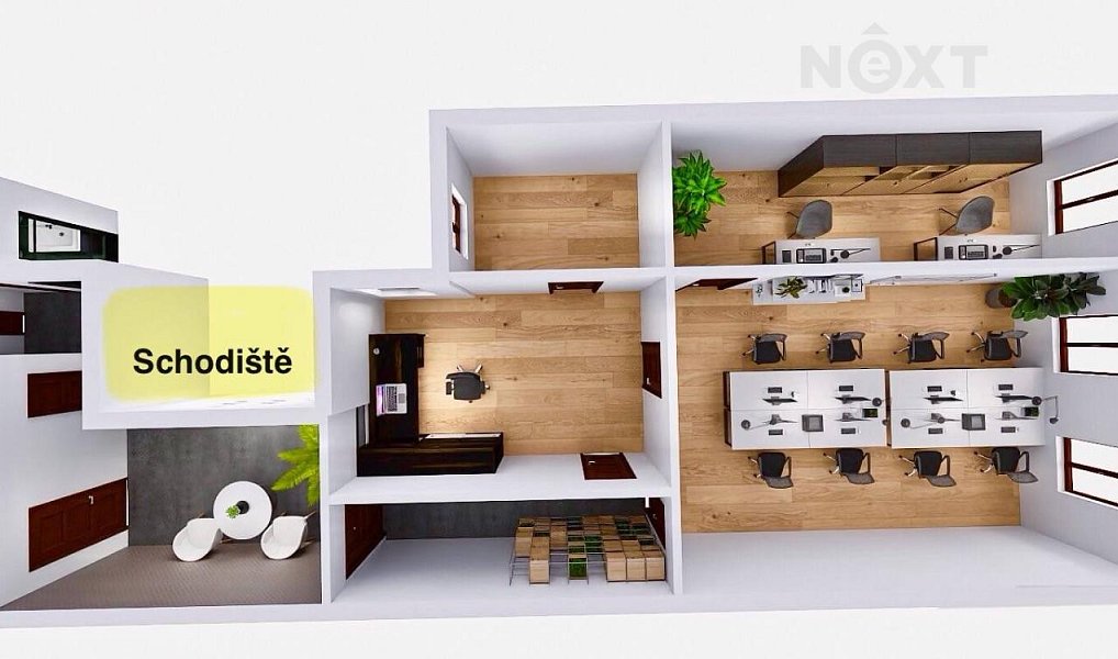 Pronájem kanceláře 150 m², České Budějovice – náhled fotky 3