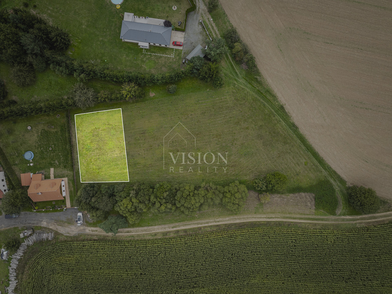Prodej stavebního pozemku 1 200 m²