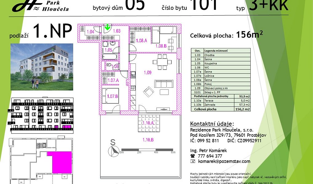 Prodej bytu 3+kk 94 m², Olomouc – náhled fotky 3