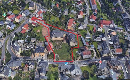 Prodej stavebního pozemku 2 658 m², Freitaler Straße, Rabenau, Sasko, Německo