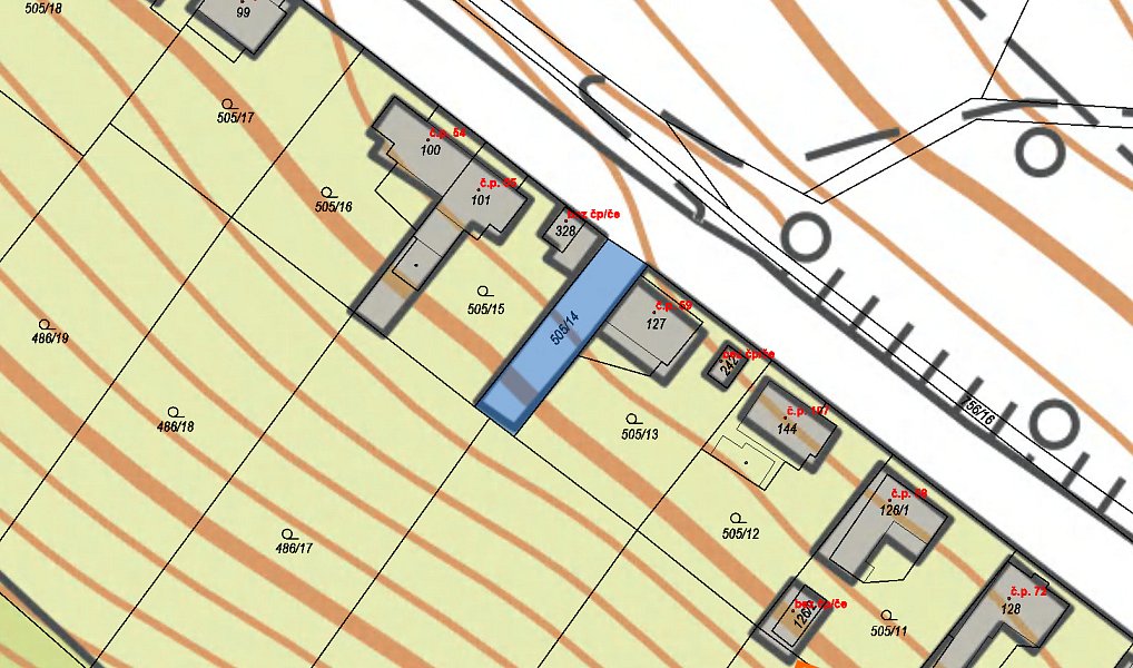 Prodej stavebního pozemku 51 m², Otročiněves – náhled fotky 3