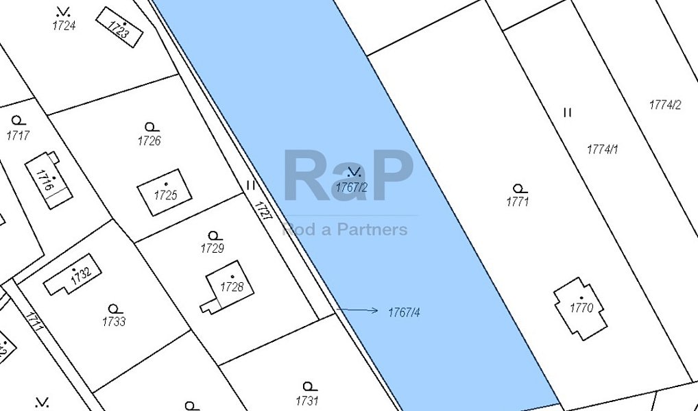 Prodej pole 2 442 m², Praha – náhled fotky 3