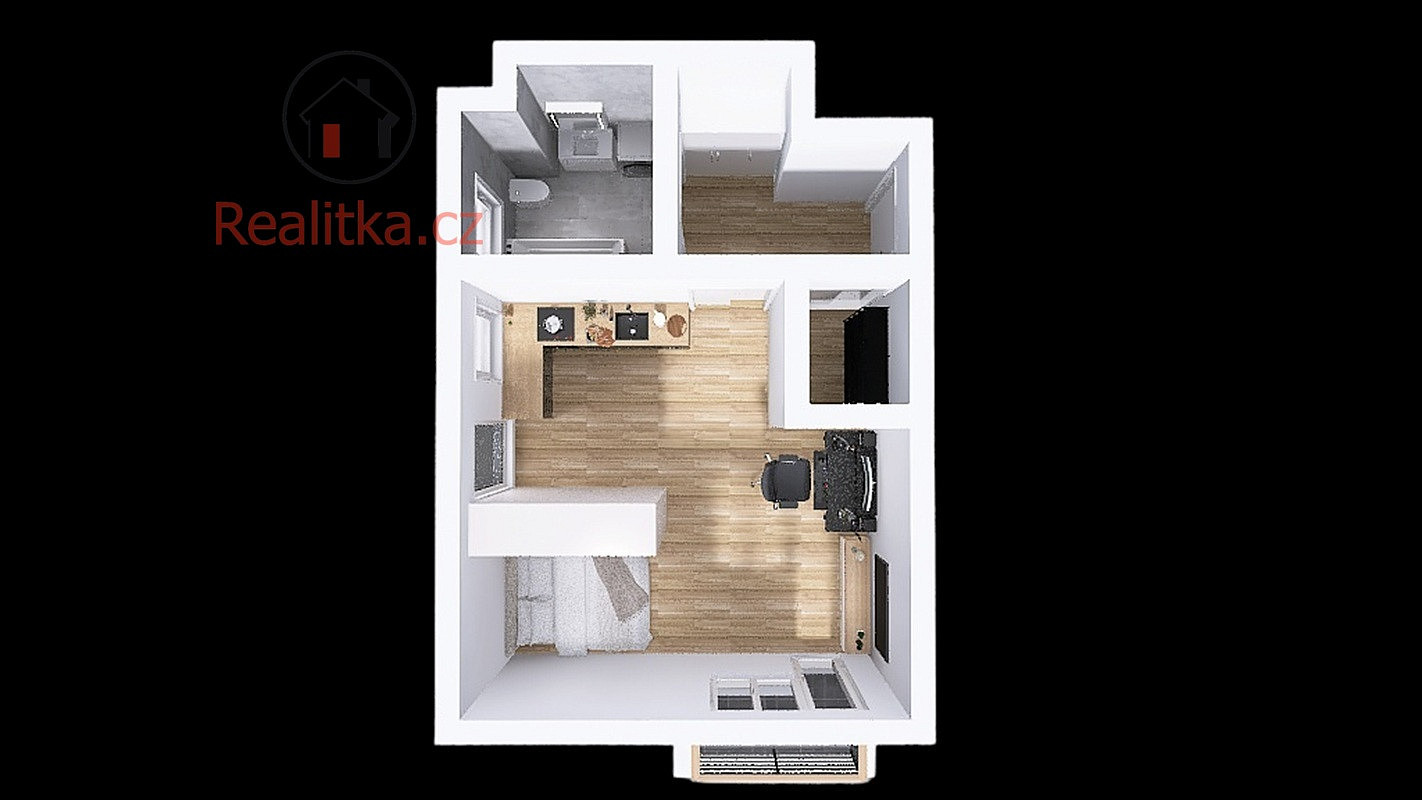 Prodej bytu 1+kk 44 m² - View 4