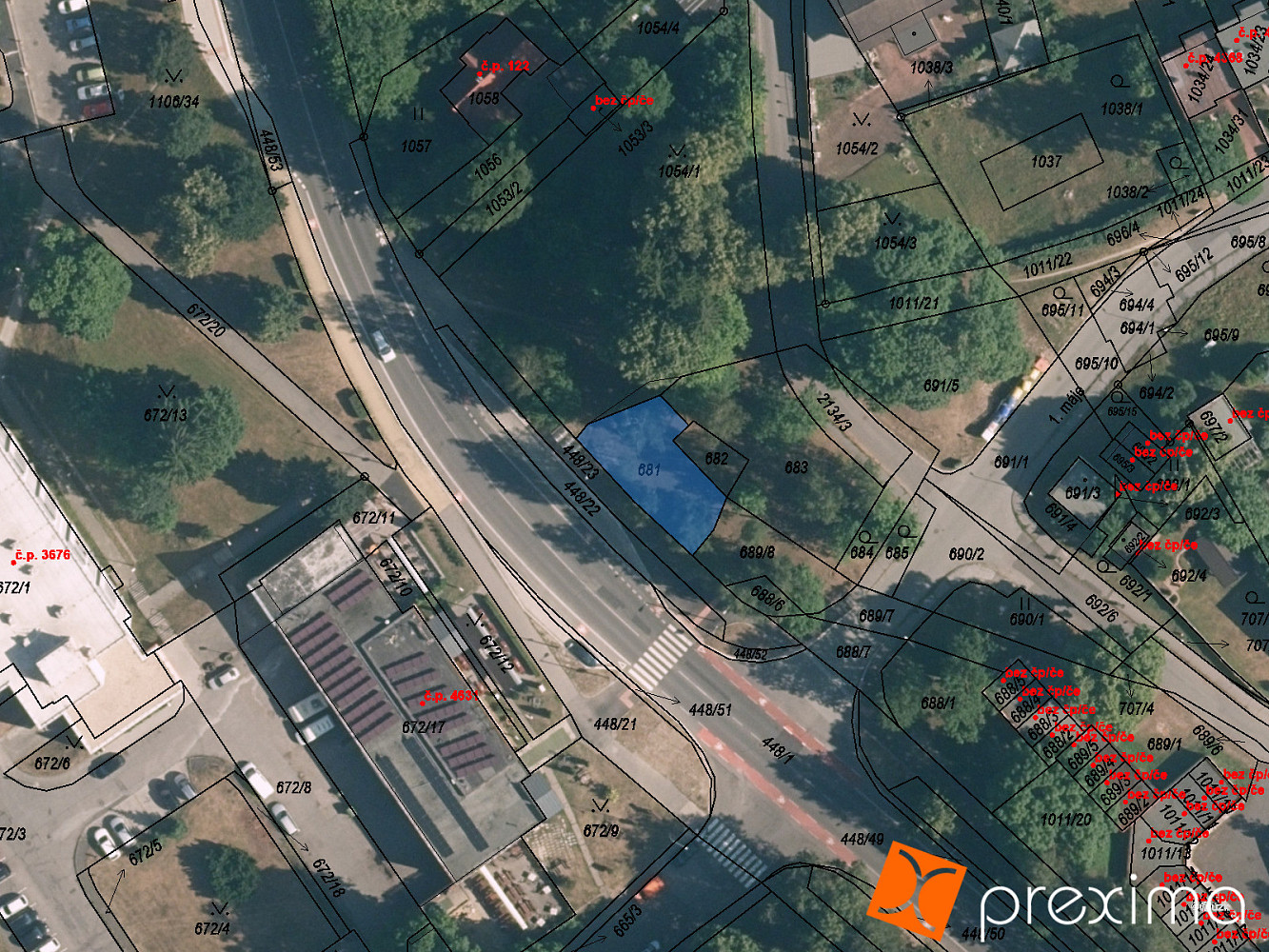 Prodej pozemku 70 m²
