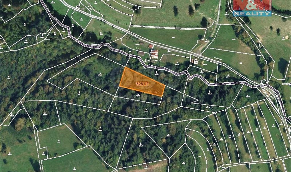 Prodej lesa 4 913 m², Huslenky – náhled fotky 3