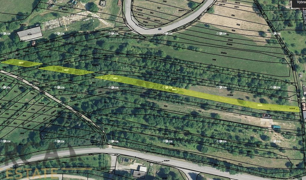 Prodej pole 2 037 m², Osvětimany – náhled fotky 2