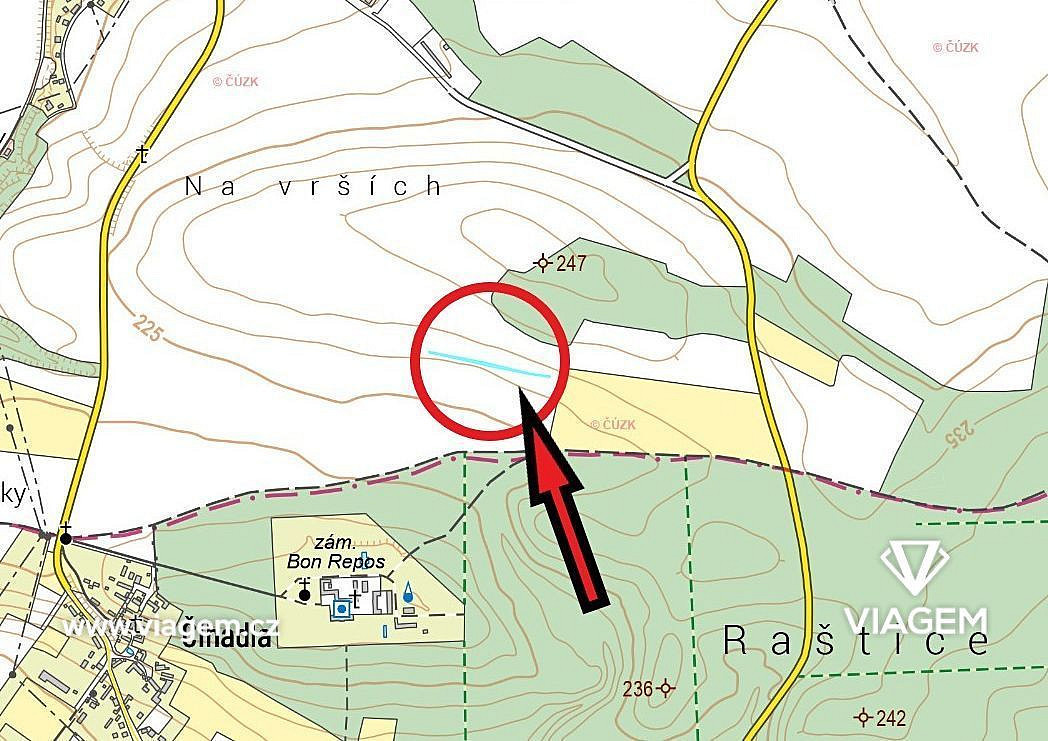 Prodej pole 584 m² – fotografie 4