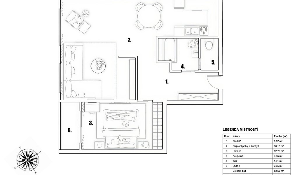 Prodej bytu 3+kk 66 m², Praha – náhled fotky 31