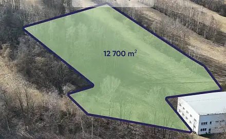 Prodej komerčního pozemku 12 700 m², Vimperk - Pravětín, okres Prachatice