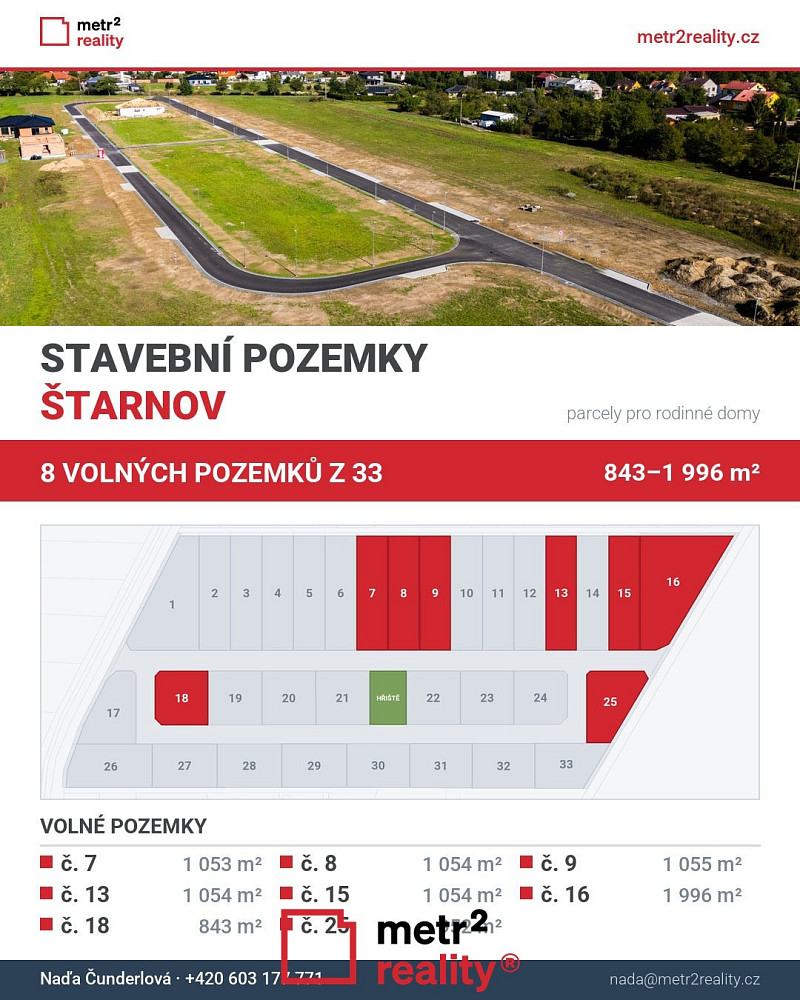 Prodej stavebního pozemku 1 080 m² – fotografie 2
