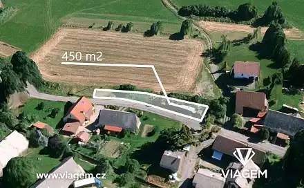 Prodej stavebního pozemku 28 m², Dlažov, okres Klatovy