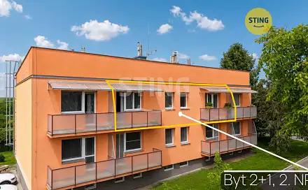 Prodej bytu 2+1 58 m²
