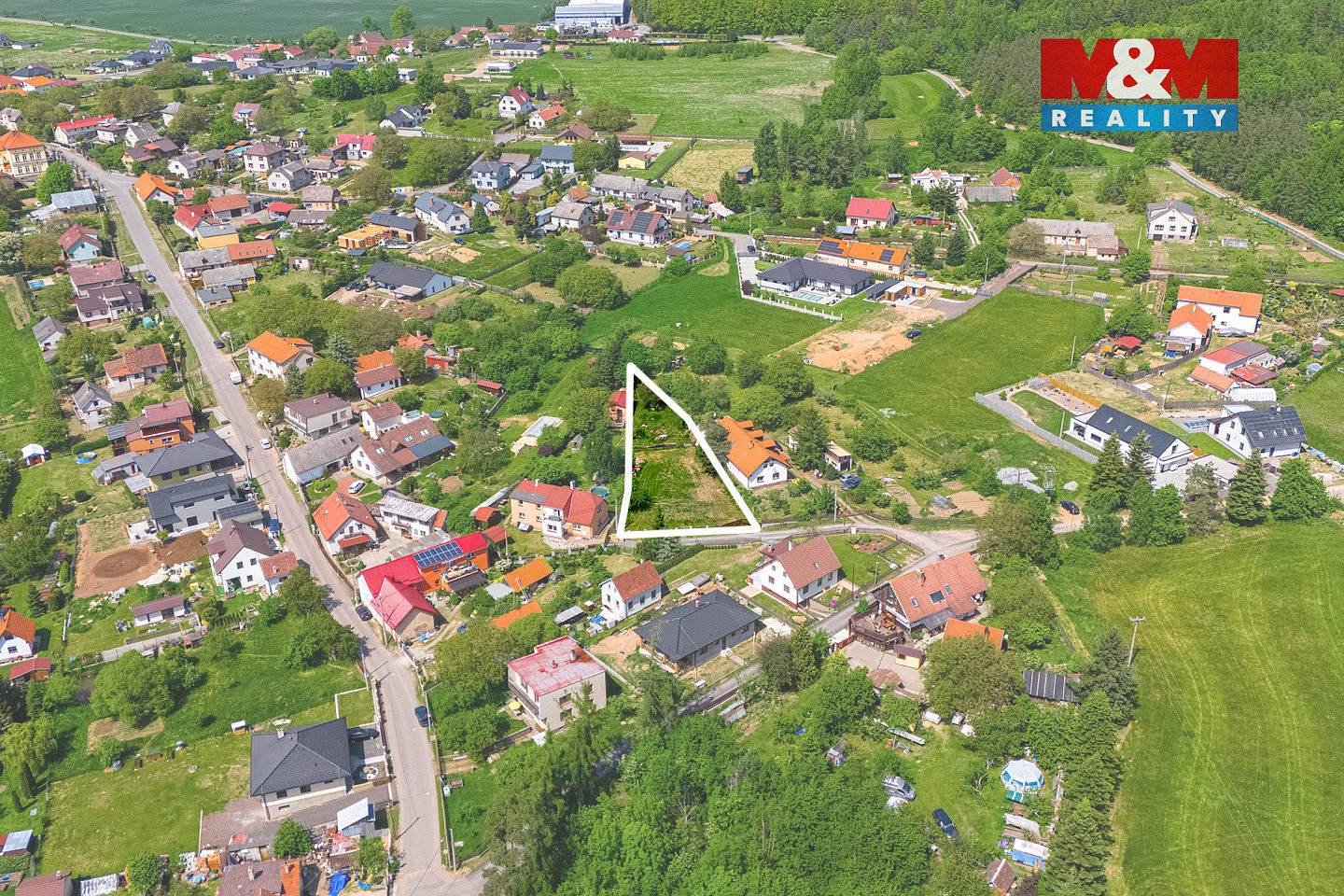 Prodej stavebního pozemku 952 m²