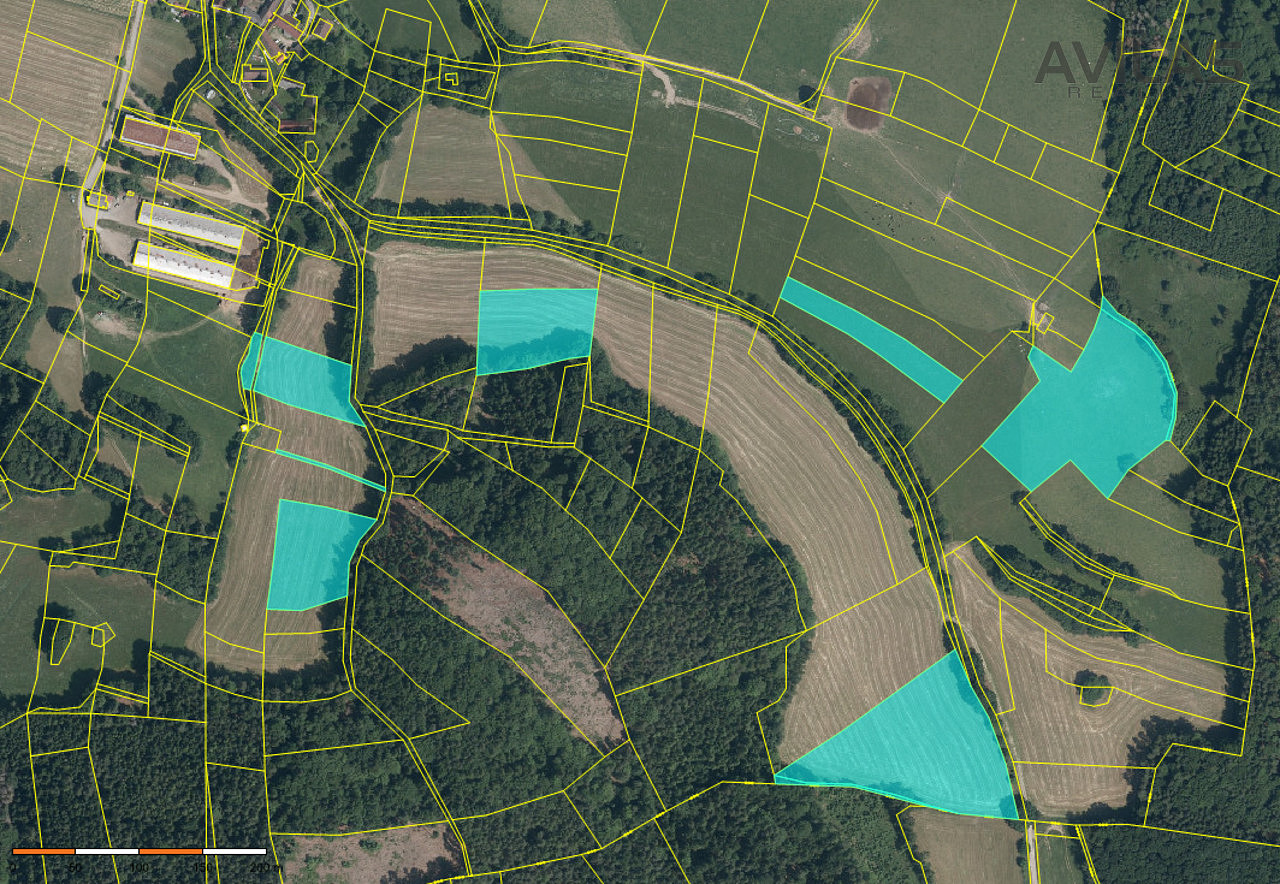 Prodej pole 47 058 m²