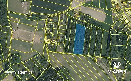 Prodej zahrady 666 m², Chvaletice, okres Pardubice