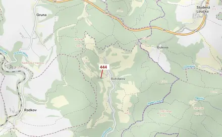 Dražba lesa 302 m², Maletín
