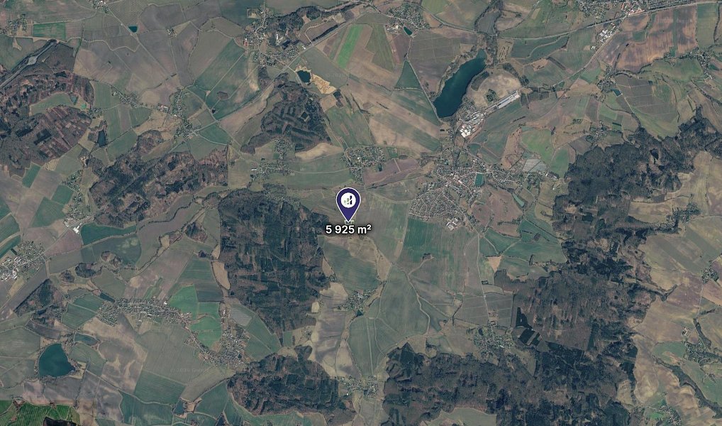 Prodej pole 5 925 m², Dolní Bousov – náhled fotky 2