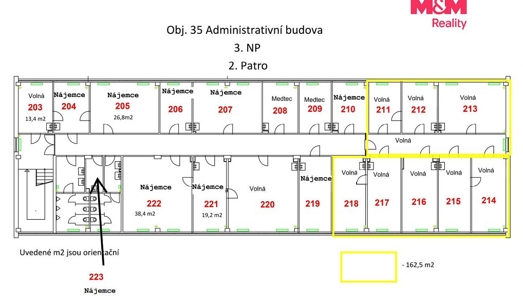 Pronájem kanceláře 163 m², Hradec Králové – náhled fotky 14