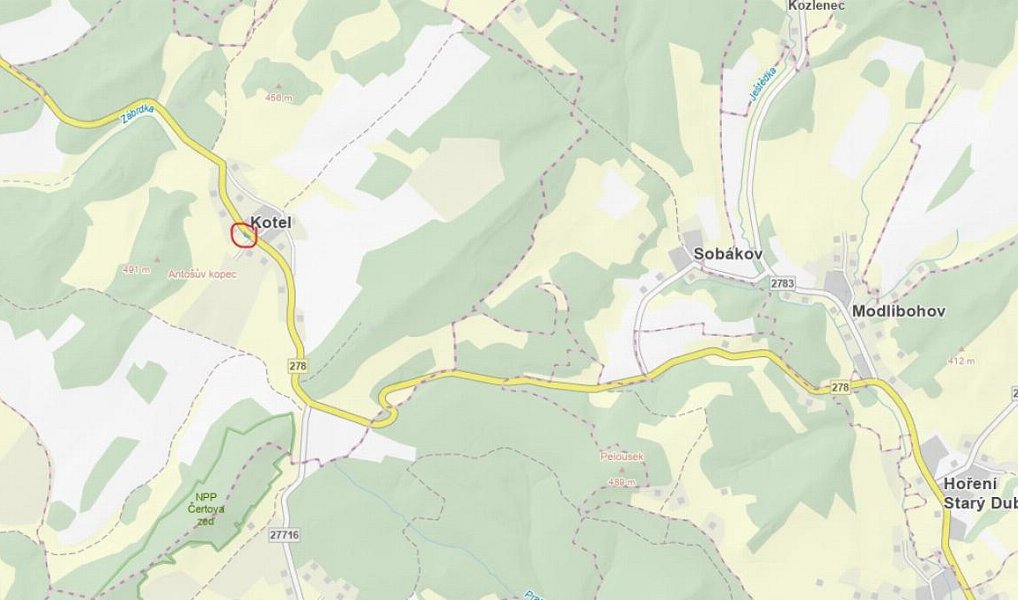 Prodej zahrady 669 m², Janův Důl – náhled fotky 9