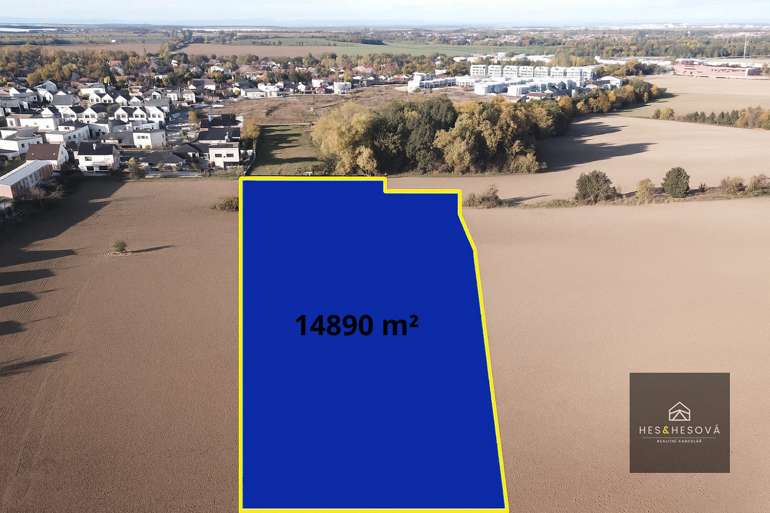 Prodej pole 14 890 m² – fotografie 2