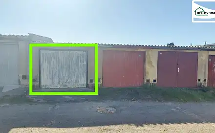 Prodej zděné garáže Švédský vrch, Cheb