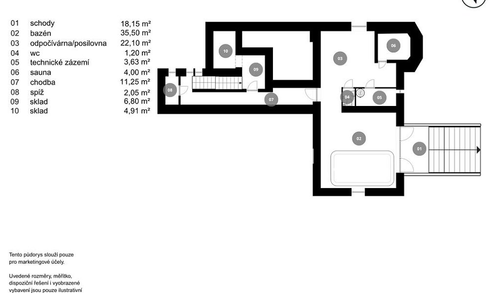 Prodej domu 382 m² s pozemkem 8 500 m², Brandýs nad Labem-Stará Boleslav – náhled fotky 18