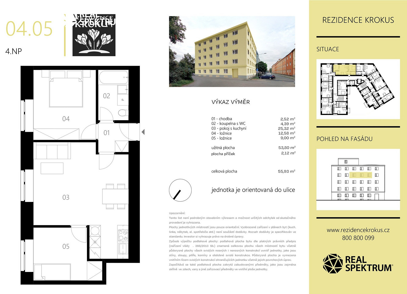 Prodej bytu 3+kk 54 m² – fotografie 3