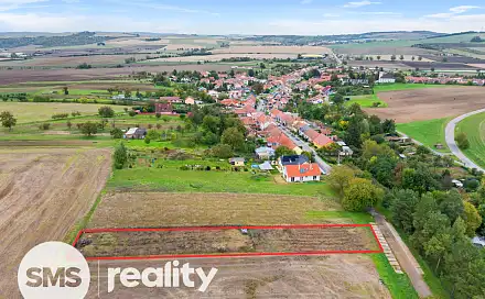 Prodej stavebního pozemku 1 184 m², Hodějice, okres Vyškov