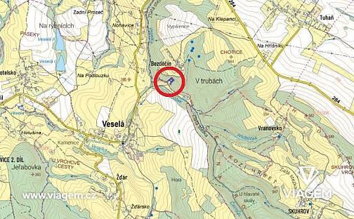 Prodej zahrady 1 136 m², Stružinec, okres Semily