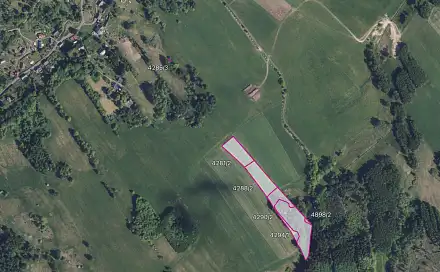 Prodej louky 15 539 m², Staré Křečany, okres Děčín