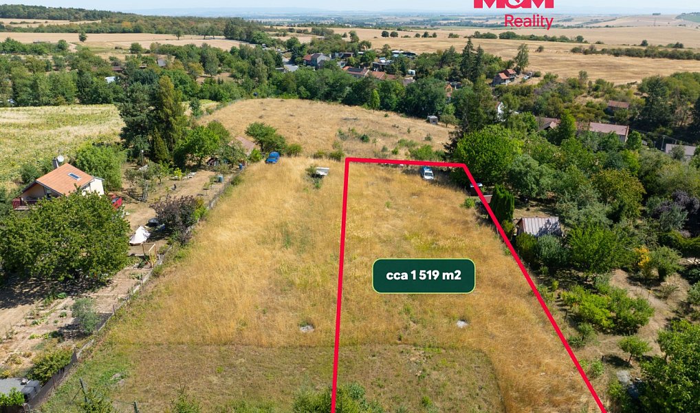 Prodej pozemku, 1519 m², Prostějov, Otaslavice