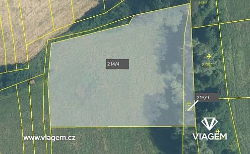 Prodej pole 1 162 m², Podolí, okres Vsetín