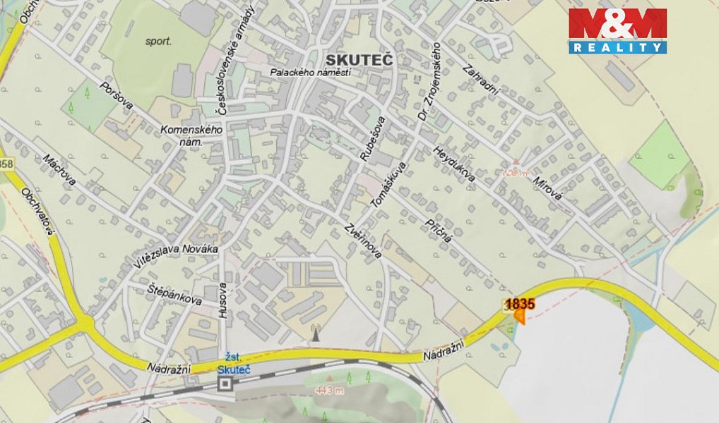 Prodej pozemku 253 m², Skuteč – náhled fotky 2