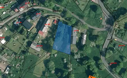 Prodej stavebního pozemku 77 m², Otročín, okres Karlovy Vary