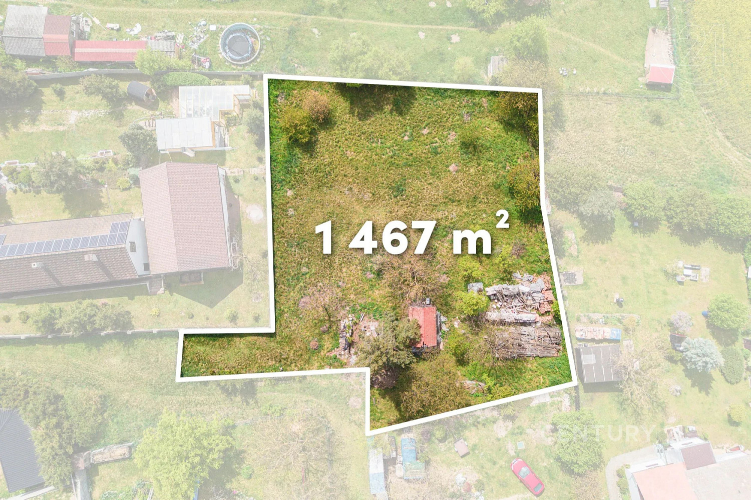 Prodej stavebního pozemku 909 m² – fotografie 4