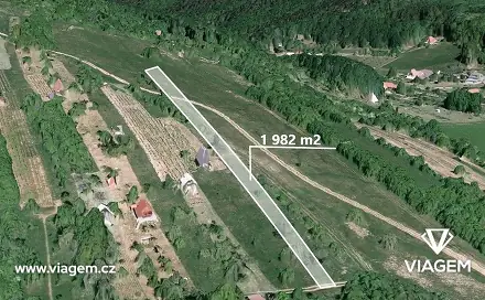 Prodej zahrady 330 m², Kudlovice, okres Uherské Hradiště