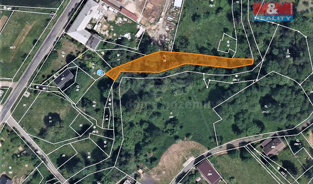 Prodej lesa 1 294 m², Žandov – náhled fotky 6