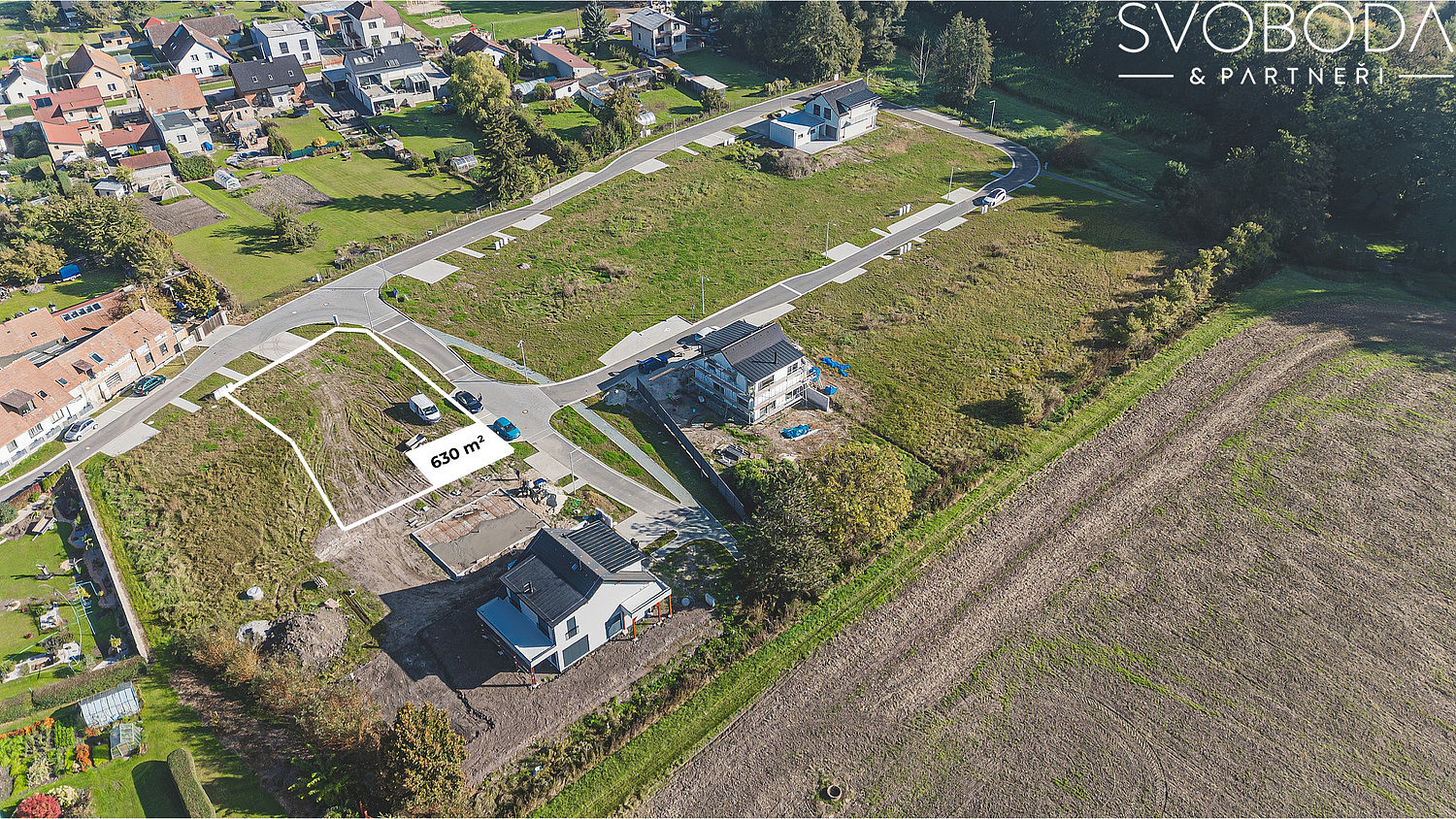 Prodej stavebního pozemku 630 m²