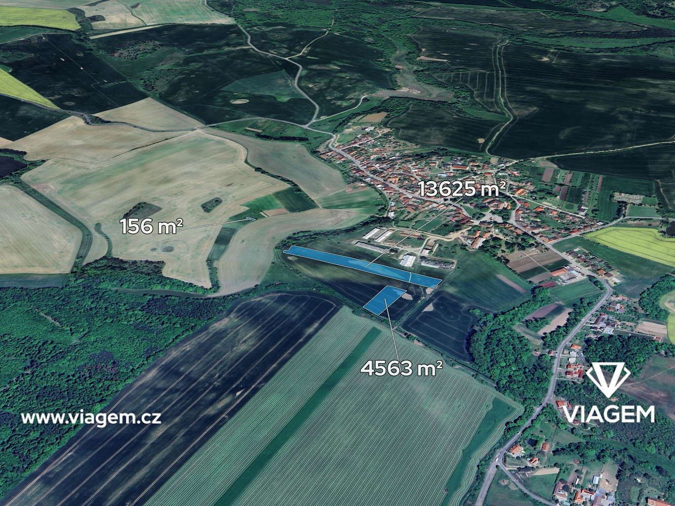 Prodej pole 2 038 m²