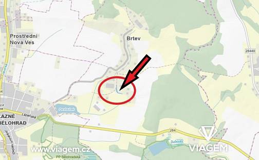 Prodej zahrady 117 m², Lázně Bělohrad, okres Jičín