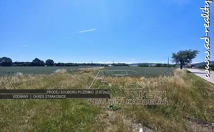 Prodej pole 3 872 m², Stožická, Vodňany, okres Strakonice