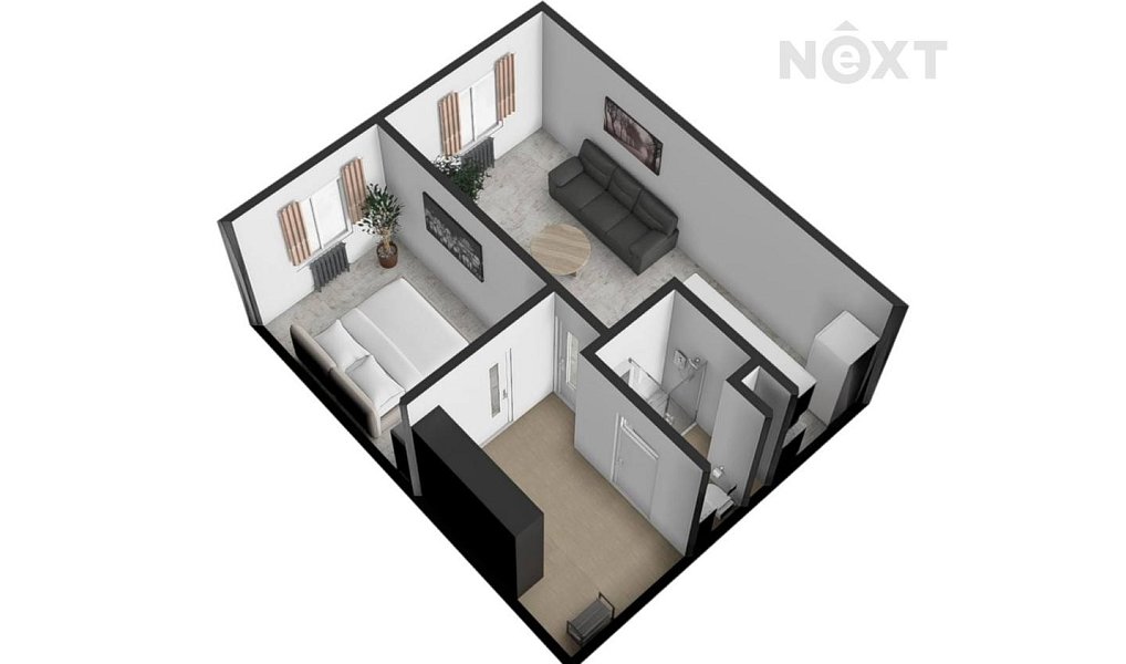 Pronájem bytu 2+kk 40 m², Kladno – náhled fotky 16